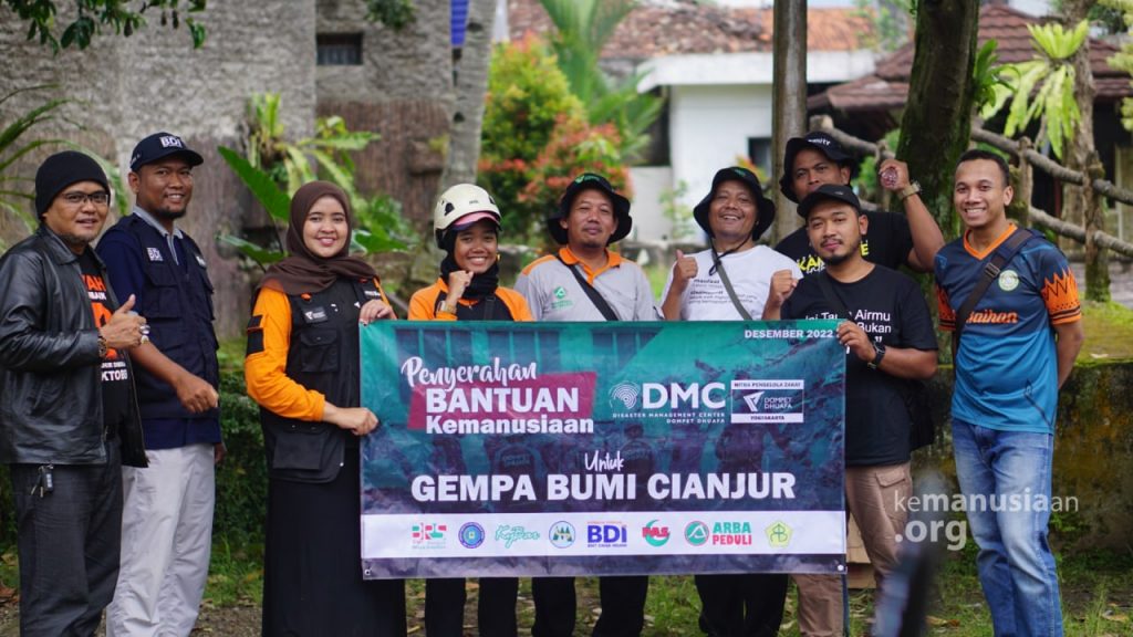 MPZ Dompet Dhuafa Jogja, Salurkan Donasi Terdampak Cianjur