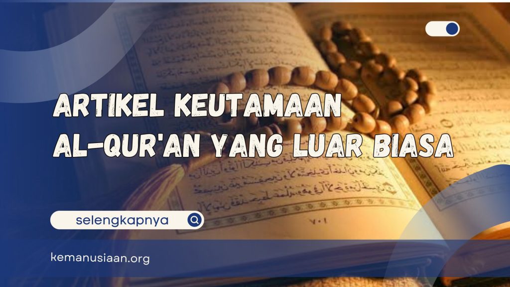 Artikel Keutamaan Alquran