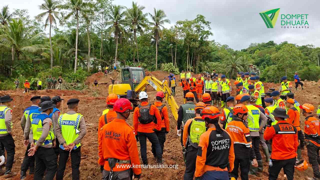 tanggap bencana longsor cilacap