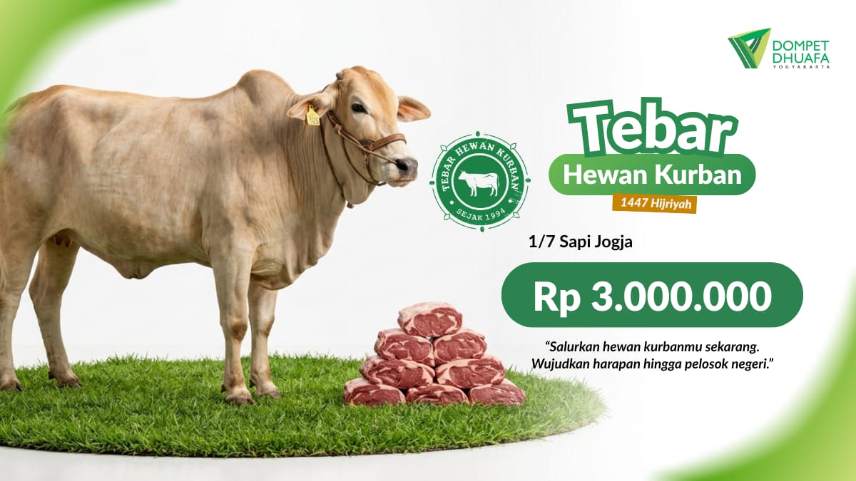 Kurban 1/7 Sapi Jogja