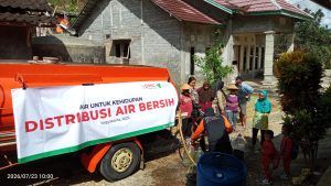 pendistribusian air bersih untuk daerah kekeringan